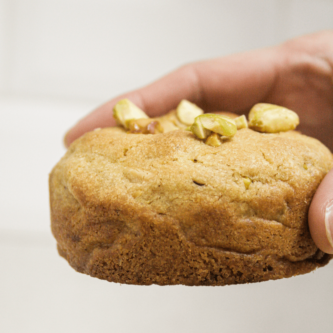 Cookie de Pistacho y Chocolate Blanco